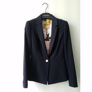 Ted Baker London Midnight Navy Blazer - Size 0